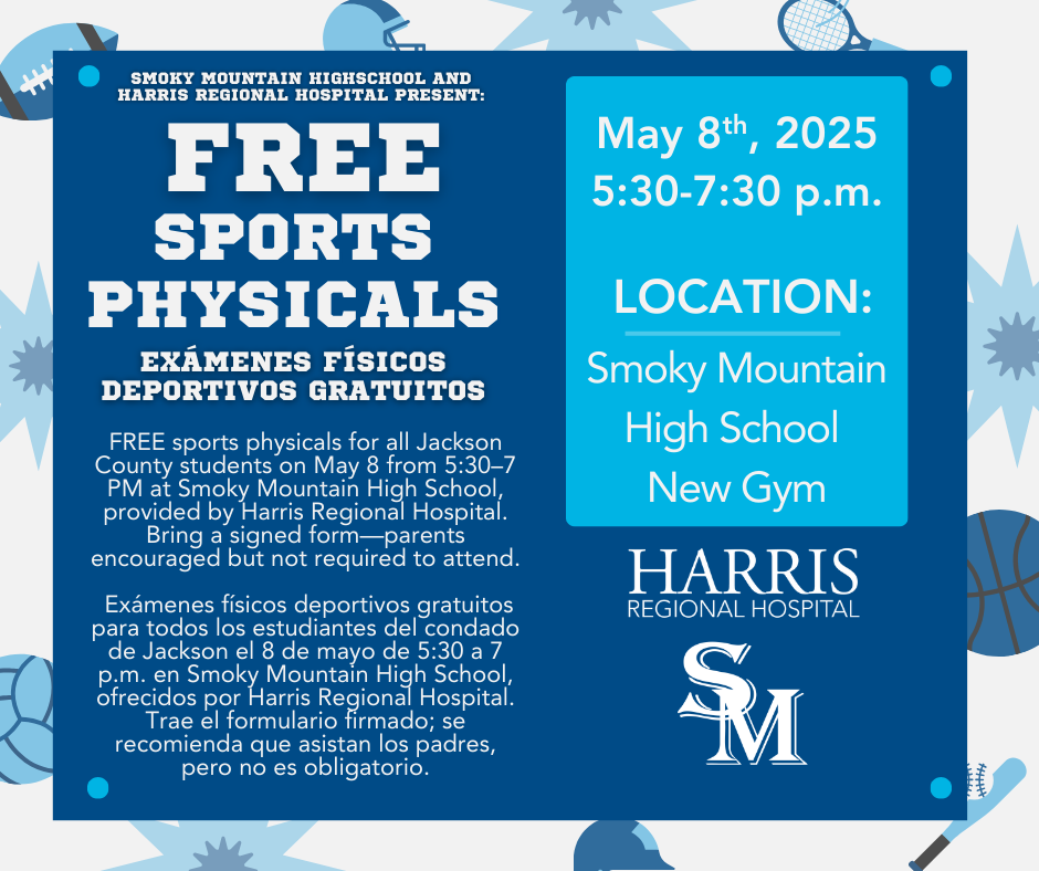 Sports Physical Flyer